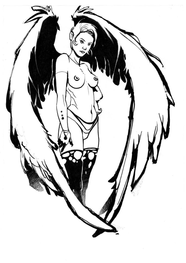 752x1063 Angel Girl By Lovoart