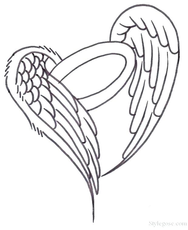 620x761 Hearts With Wings Coloring Pages Trend Color Pages Hearts On New