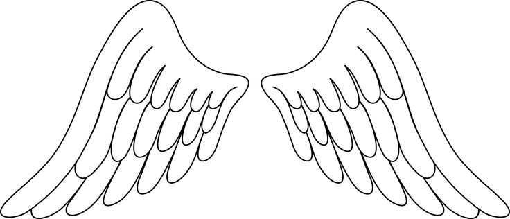 Angel Outline Drawing at GetDrawings | Free download