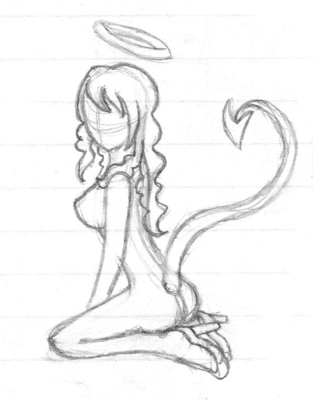 612x781 Demon Angel By 102vvv