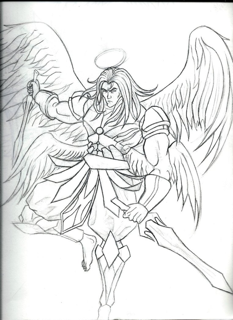 762x1048 Angel Warrior Male By Armageddon777