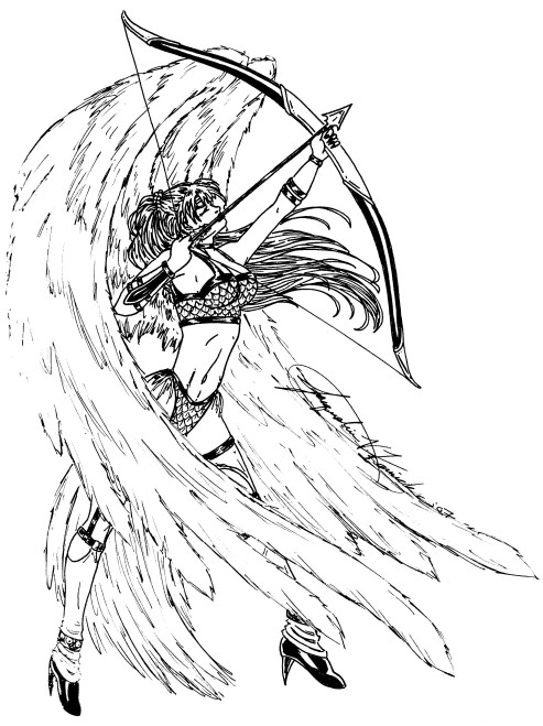 493x659 Warrior Angel