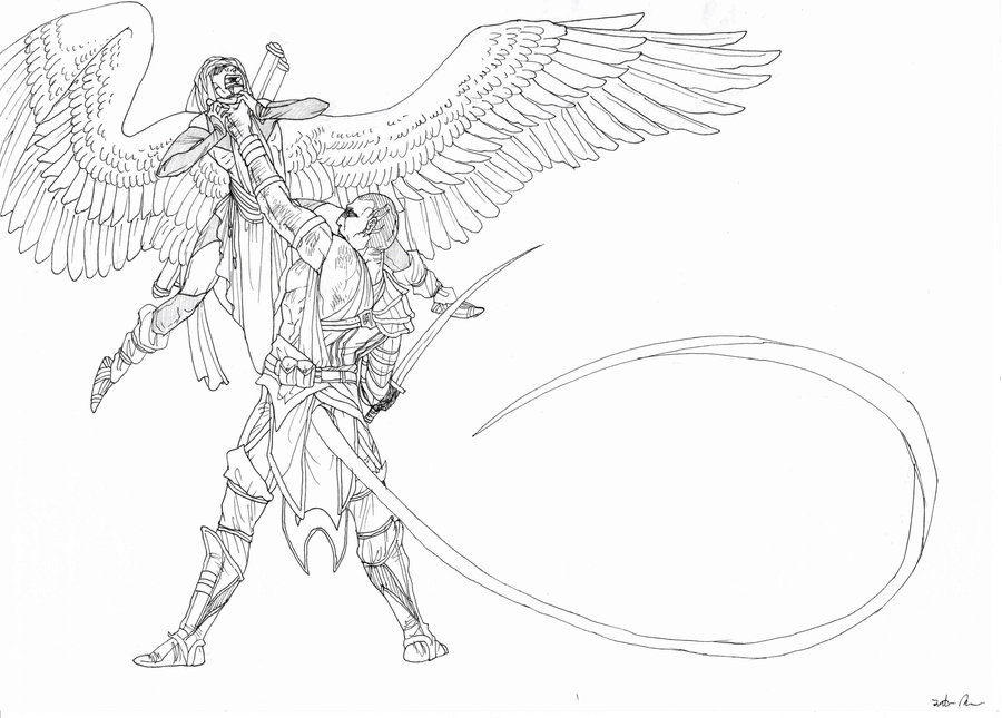 900x645 Angelwarrior Thing By Oogreenballoonoo