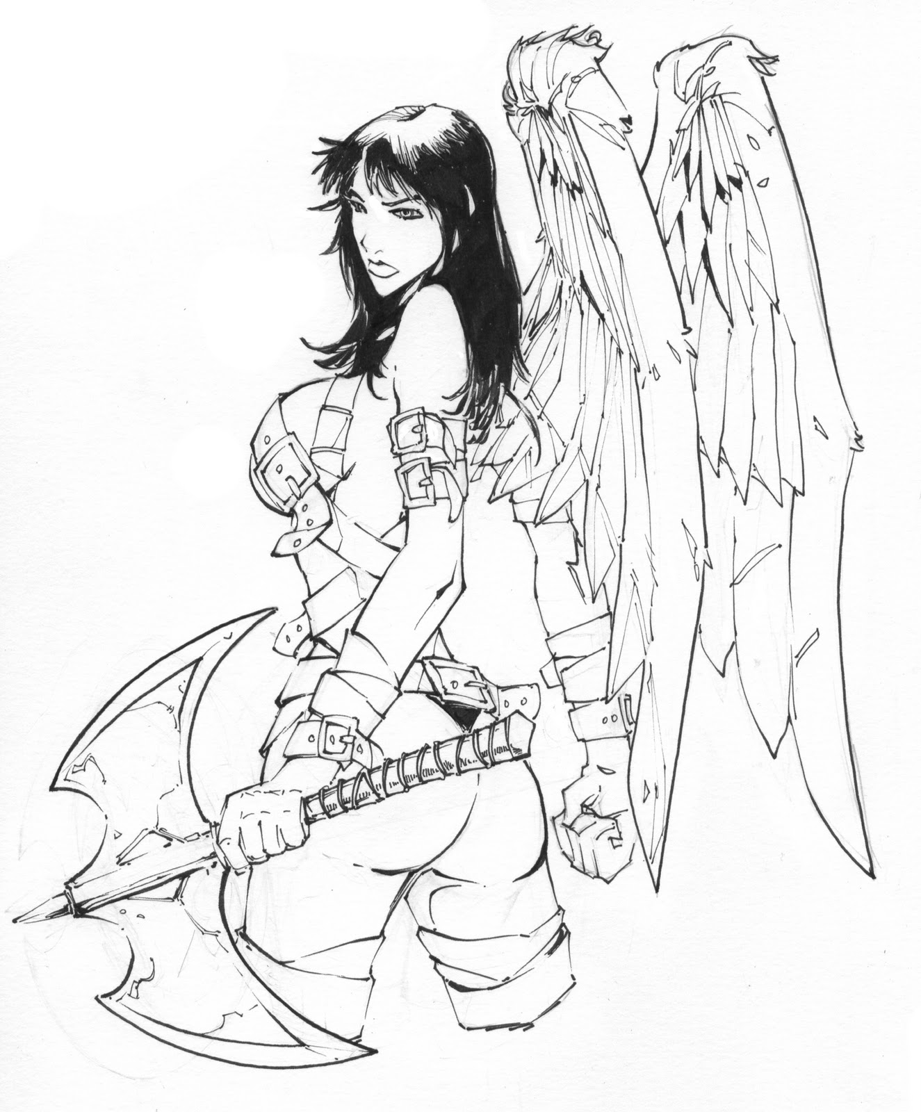 1325x1600 Viking Axe Tattoo