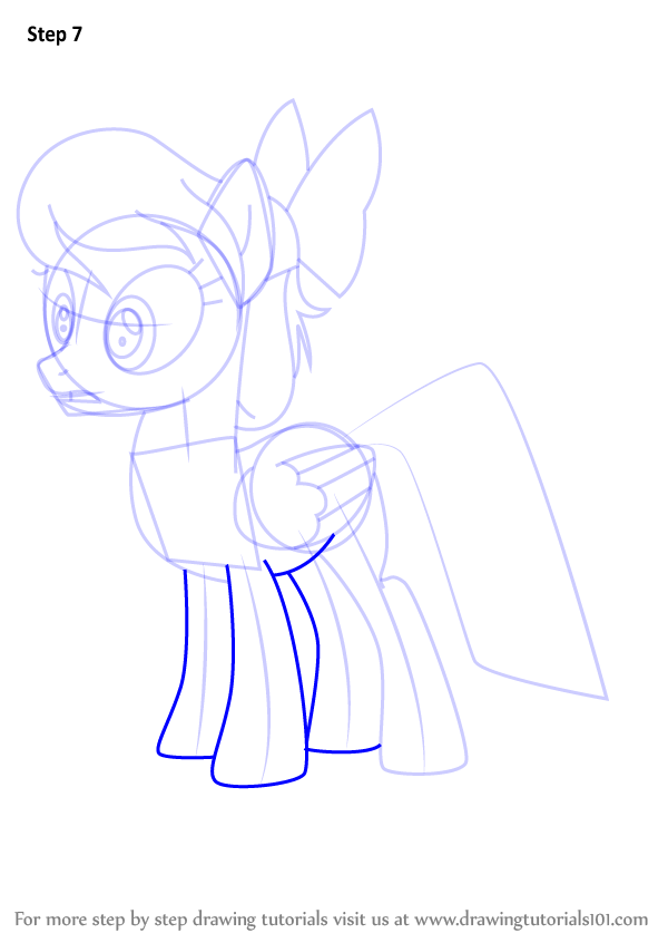 600x846 Learn How To Draw Angel Wings From My Little Pony