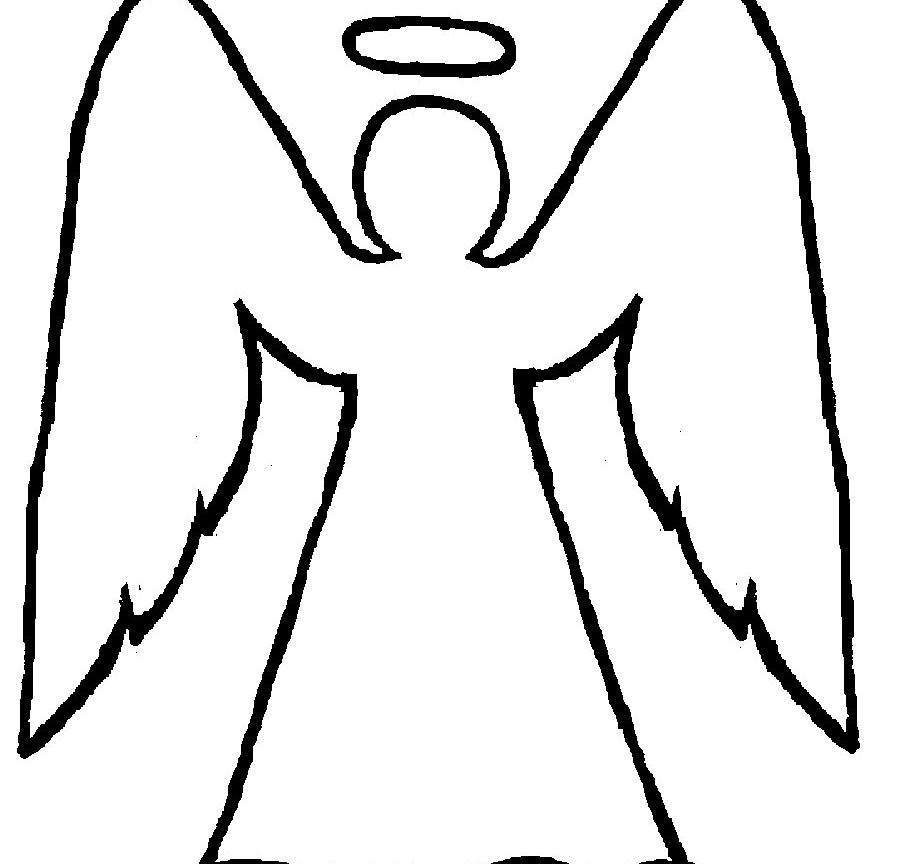 900x864 Free Angel Coloring Pages To Print Page Printable Adult Christmas