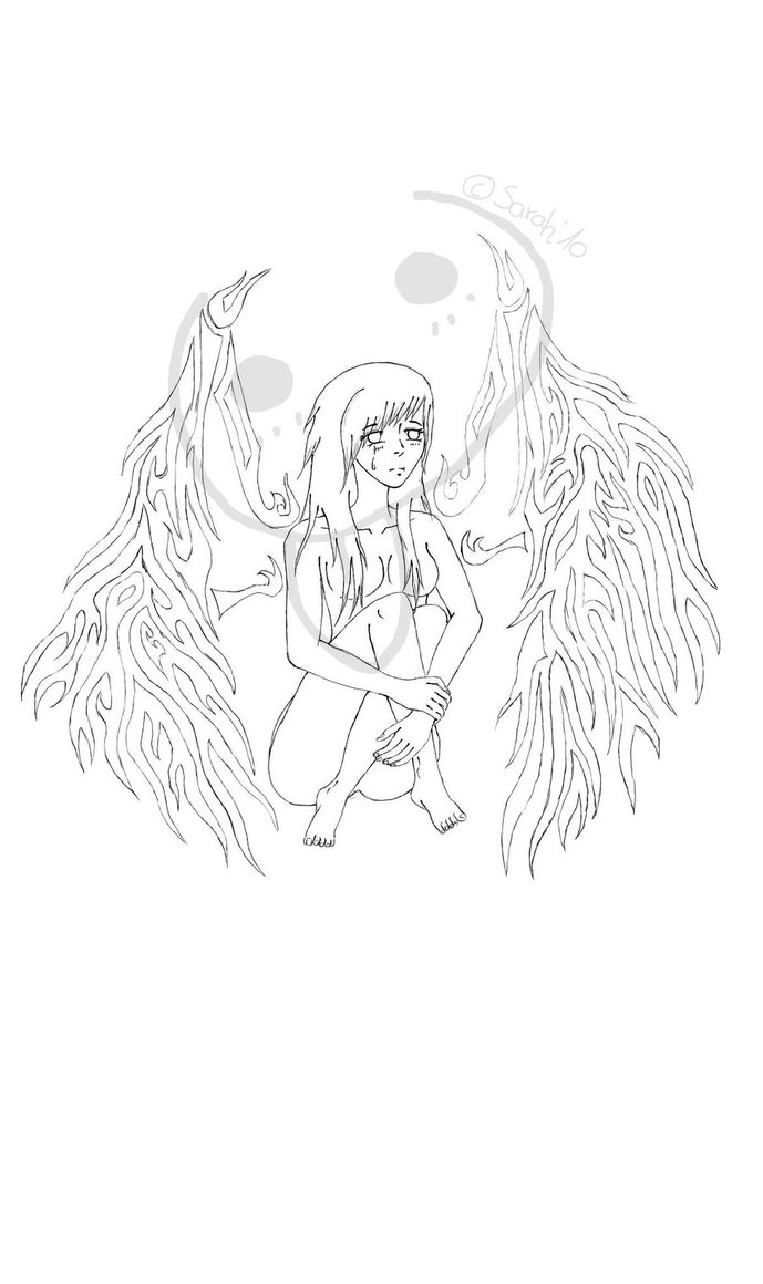 689x1160 Sad Angel Tattoo