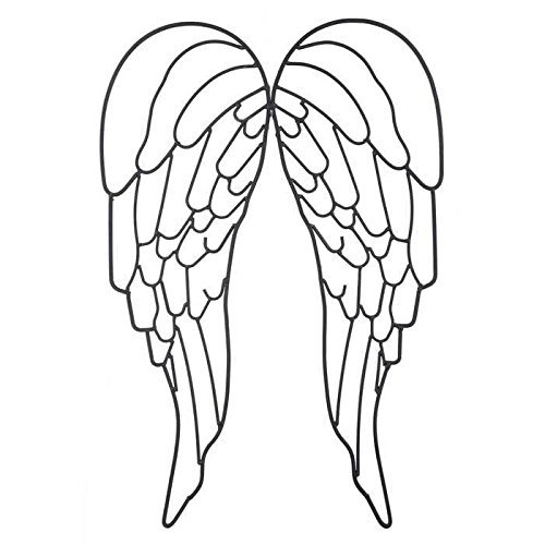 Angel Wings Line Drawing at GetDrawings | Free download