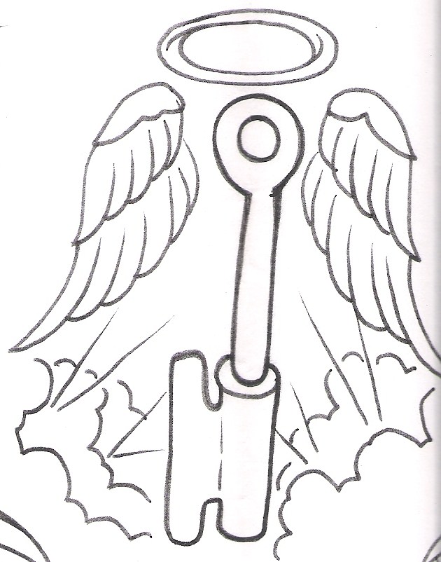 630x802 Angel Wing Tattoo Designs