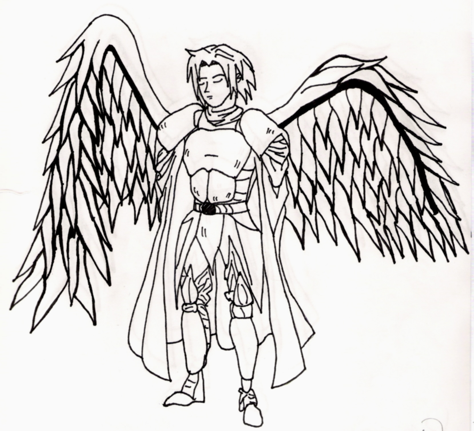 1658x1508 Guy With Wings By 0neko