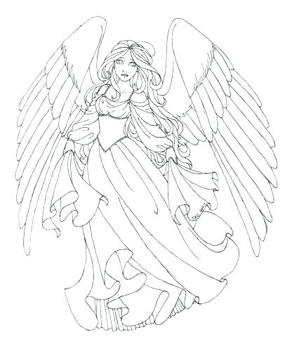416x500 Wing Coloring Pages Great Angel Wings Coloring Pages About Remodel
