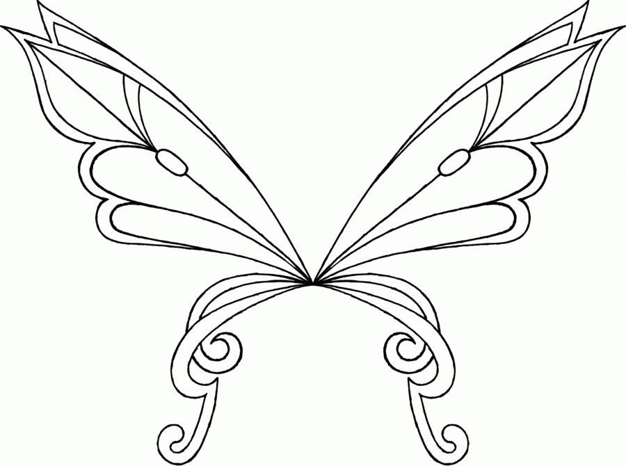 900x670 How To Color Angel Wings Coloring Pages