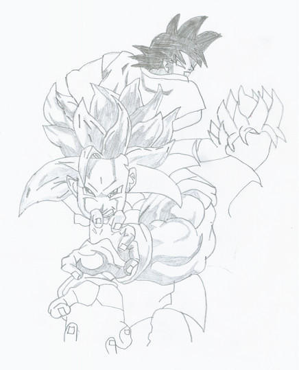 436x539 Movement Goku By Warrior Angel Wings