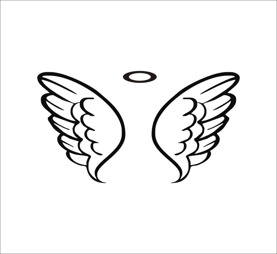 Angel With Wings Drawing at GetDrawings | Free download
