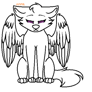 390x389 Angel Wolf Base By Partyfurries