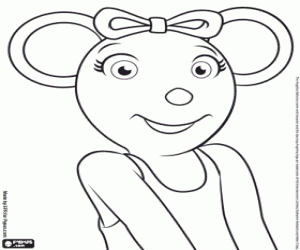 300x250 Angelina Ballerina Coloring Pages Printable Games