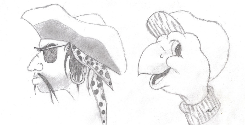 1024x523 Draw Me Pirate And Turtle Angels Drawing Spot