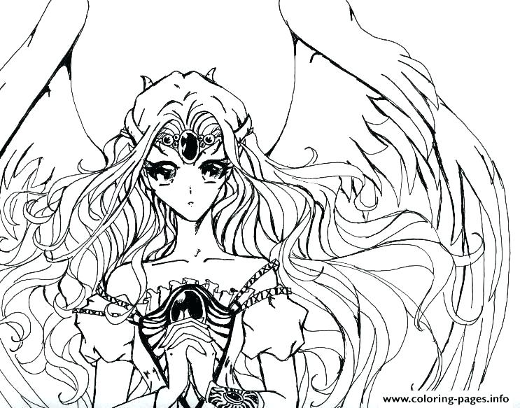743x583 Amazing Angel Coloring Pages Kids Best Angels For Adults Images