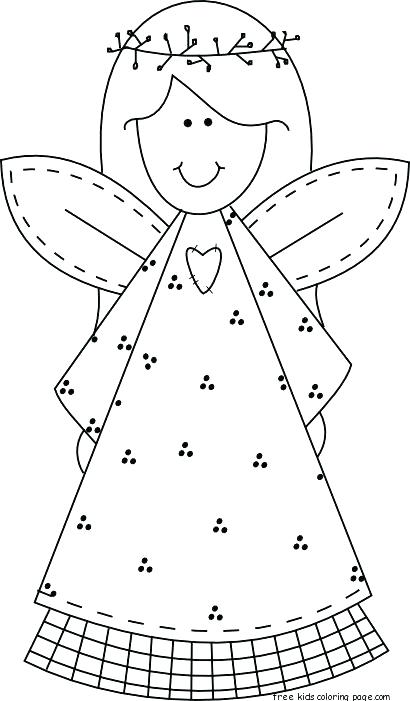 410x701 Angel Coloring Pages Printable Angel Coloring Pages Angel Coloring