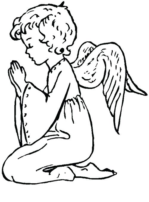 500x679 Free Printable Angel Coloring Pages Free Angel Coloring Pages Cute