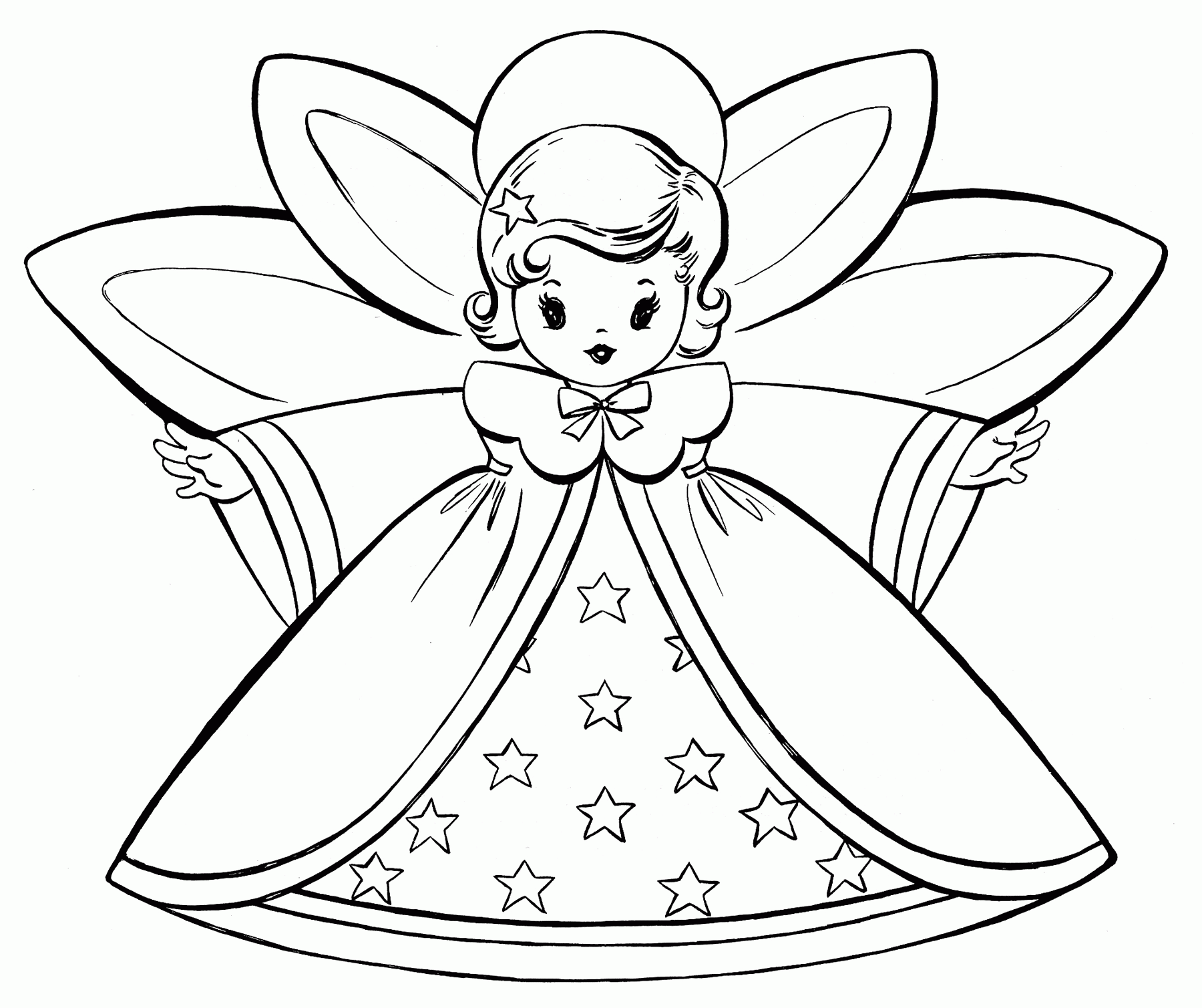 1800x1509 Angel Wing Coloring Page 577750