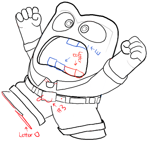 501x477 How To Draw Anger From Inside Out With Easy Step By Step Drawing