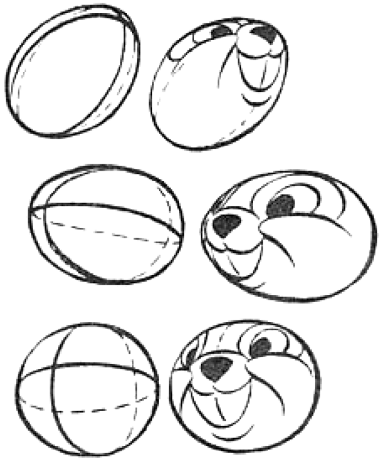 550x666 Drawing Cartoon Heads From Every Angle And Position Tutorial