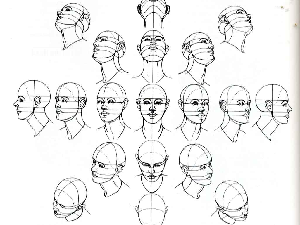 1026x770 Face Angles Drawing Projects Face, Drawings
