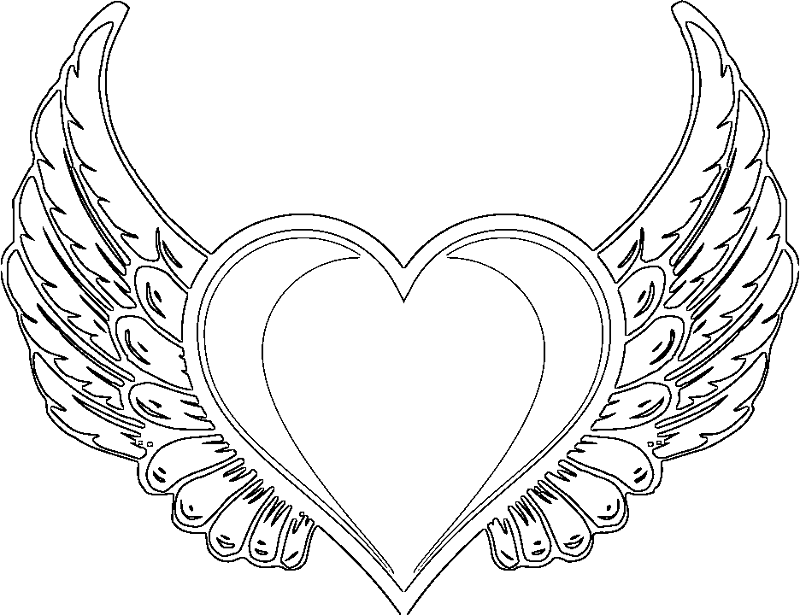 800x615 Angels Coloring Pages