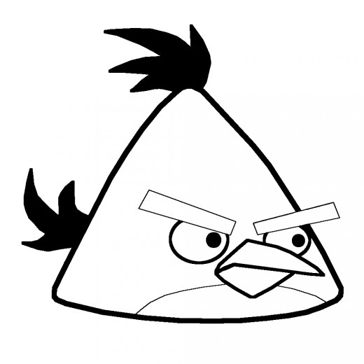 520x520 How To Draw An Angry Bird, Yellow Bird Hubpages