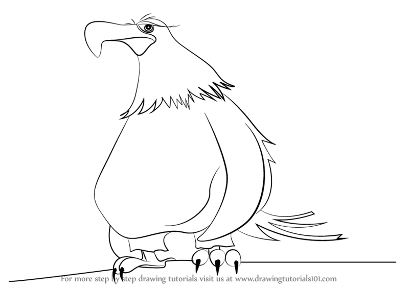 800x566 How To Draw Mighty Eagle From The Angry Birds Movie Step 0.png
