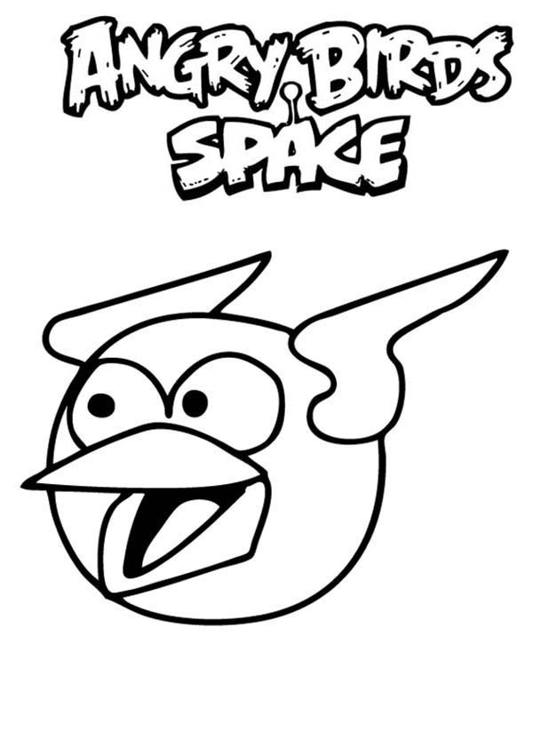 600x850 Angry Birds Space Is Excited Coloring Pages Batch Coloring