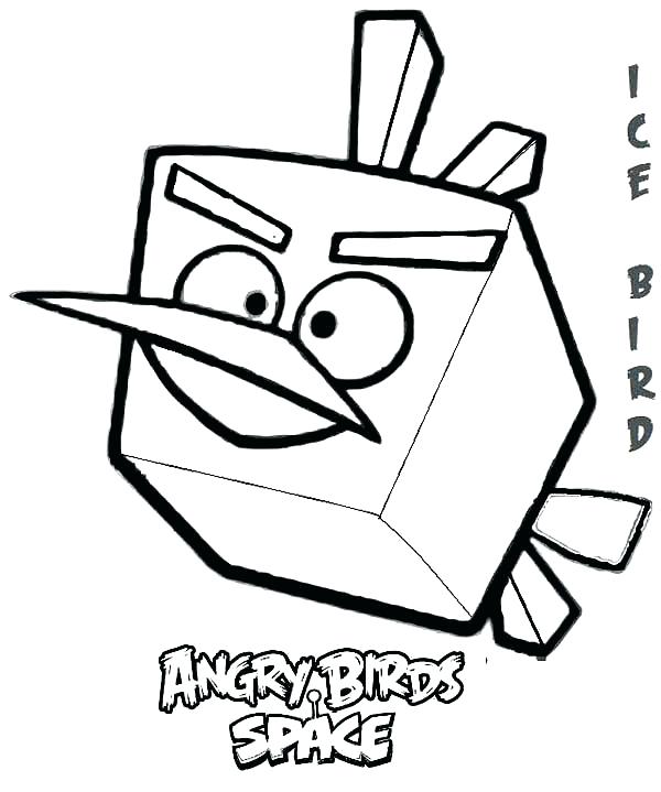 600x719 Coloring Pages Angry Birds Star Wars Angry Bird Coloring Page