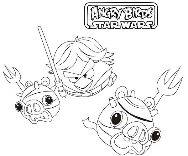 600x500 Angry Birds Star Wars Luke Skywalker Chasing Stormtroopers