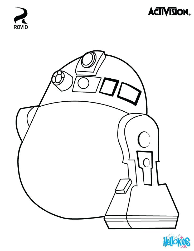 736x951 Coloring Pages Angry Birds Star Wars Original Coloring Page About