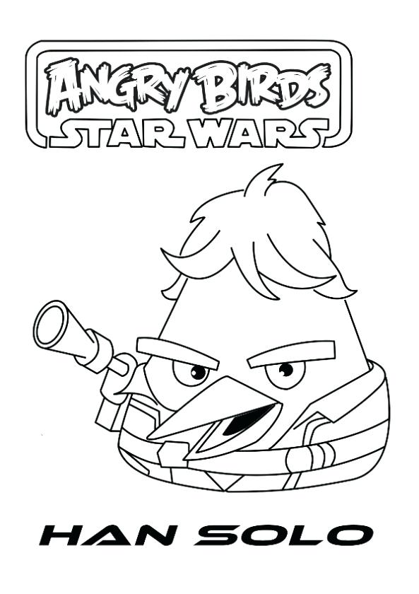 593x840 Angry Bird Coloring Pages Angry Birds Star Wars Coloring Pages
