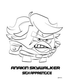 236x275 Printable Angry Birds Star Wars Coloring Pages