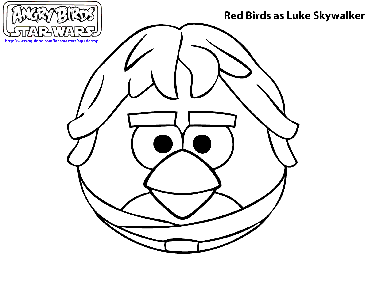 1584x1224 Angry Birds Star Wars Coloring Pages