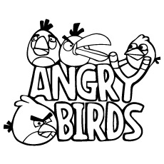 230x230 Top 40 Free Printable Angry Birds Coloring Pages Online Angry