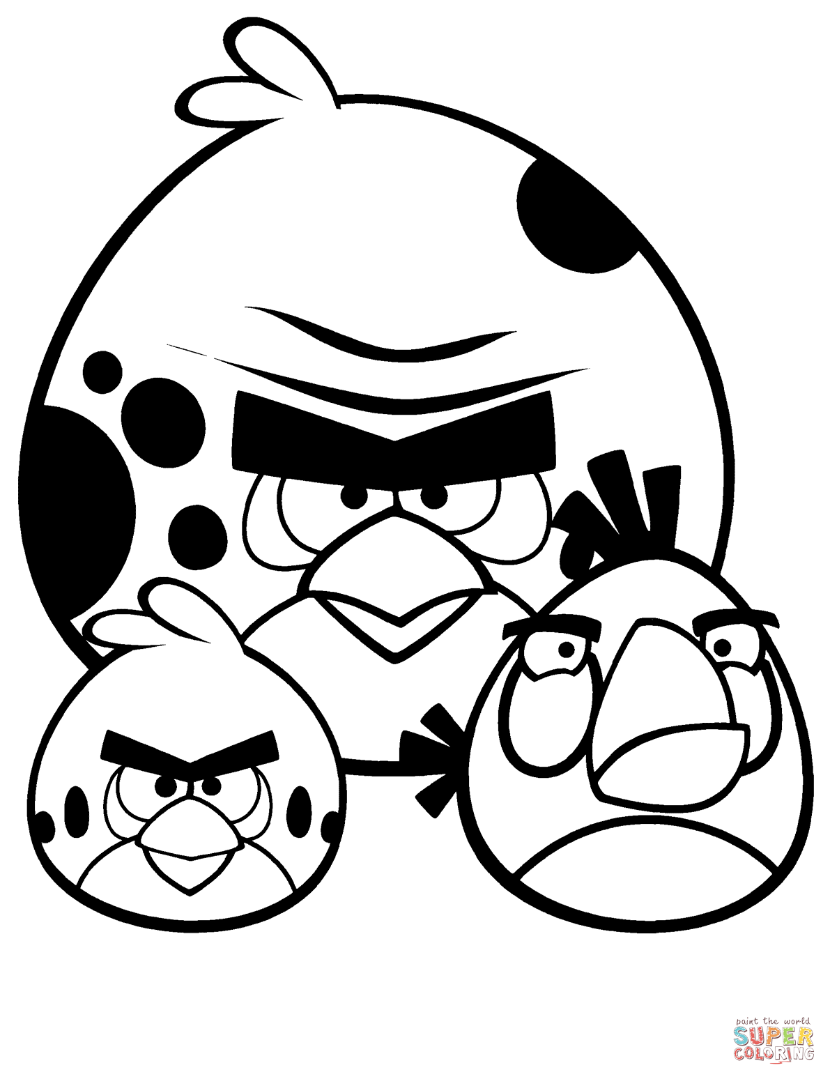 1191x1548 Angry Birds Coloring Pages Free Coloring Pages