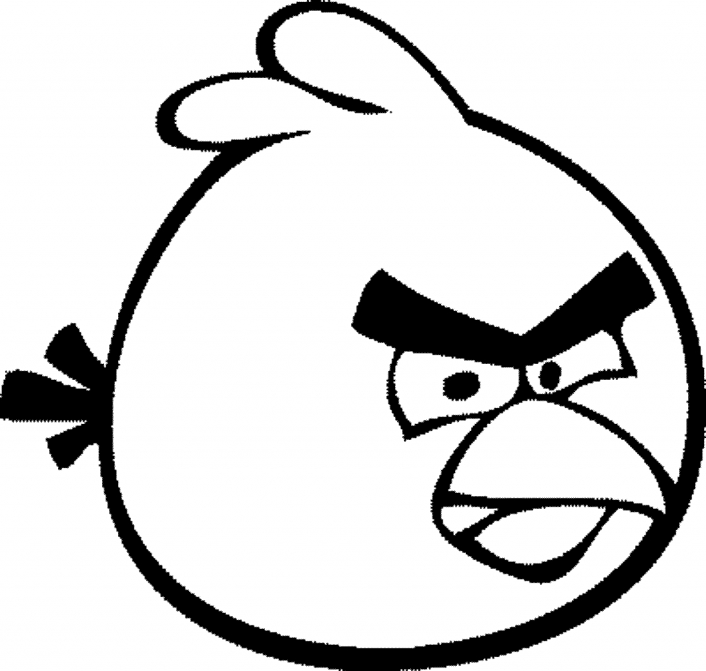 Wonderbaarlijk Angry Birds Drawing Red Bird at GetDrawings | Free download WB-84