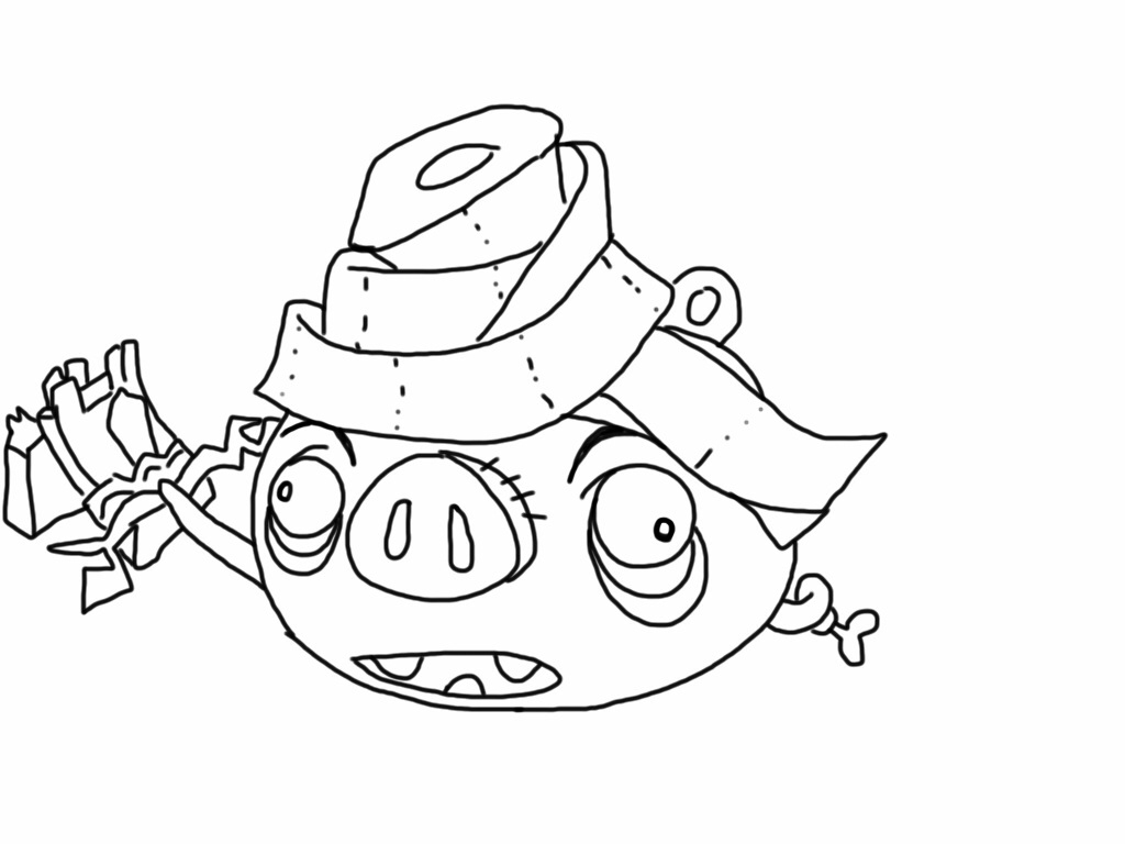 1024x768 Angry Birds Epic Coloring Page