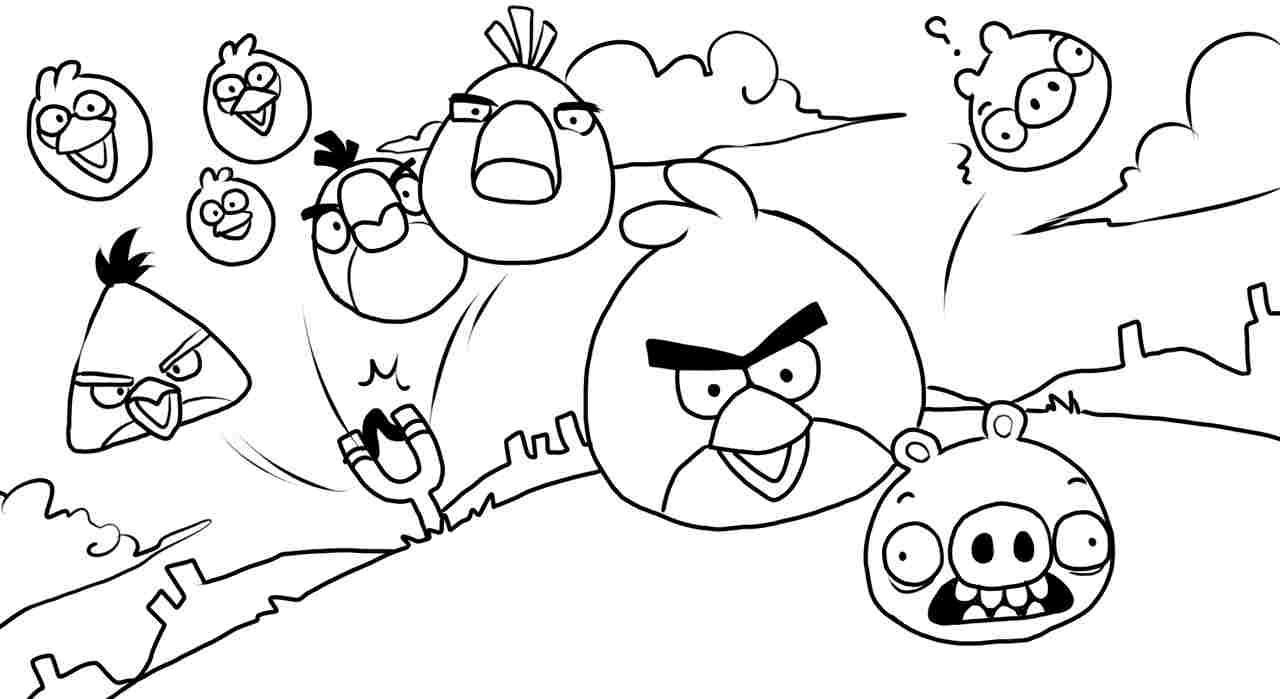 1280x699 Angry Birds Go Jenga Coloring Pages New Angry Birds Go Hal