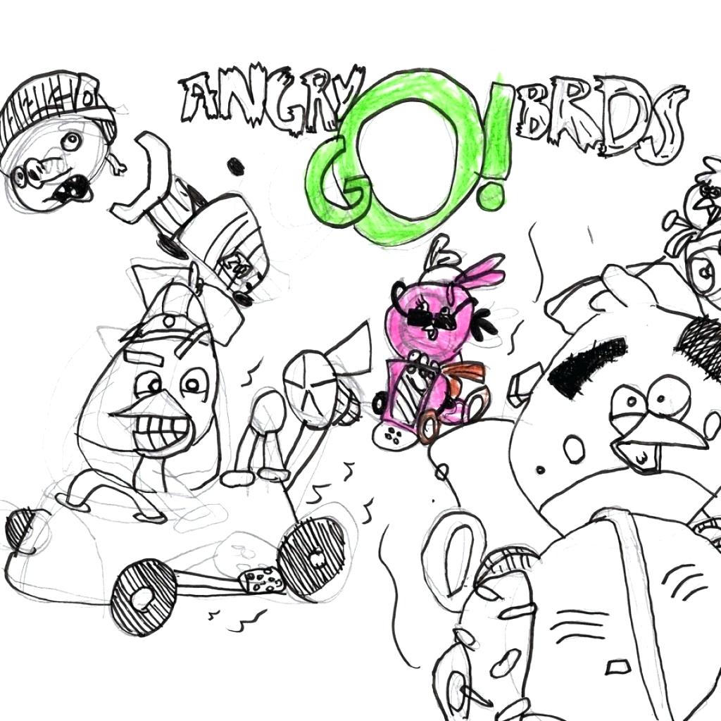 1024x1024 Coloring Angry Birds Go Coloring Space Ice Bird Pages Star Wars