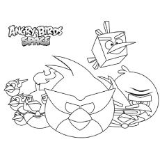 230x230 Top 40 Free Printable Angry Birds Coloring Pages Online