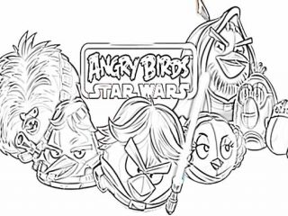 320x240 Angry Birds Star Wars Coloring Book Birds Star Wars Coloring