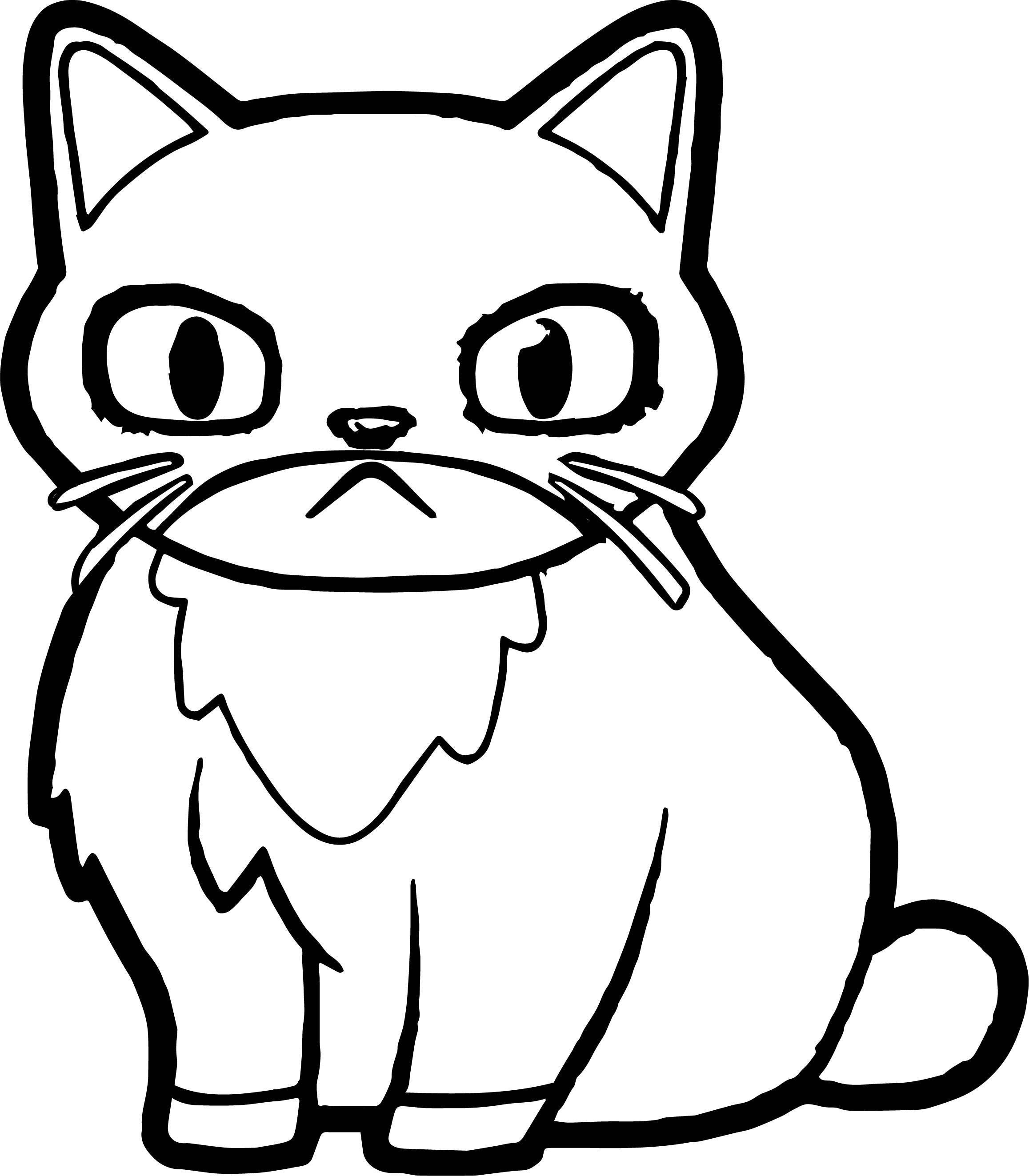 2315x2647 Amazing Grumpy Cat Coloring New The Ficial Tumblr At Fair Page