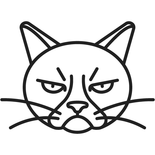 Angry Cat Drawing at GetDrawings | Free download