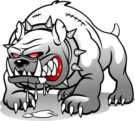 450x403 Angry Dog Stock Vectors, Royalty Free Angry Dog Illustrations