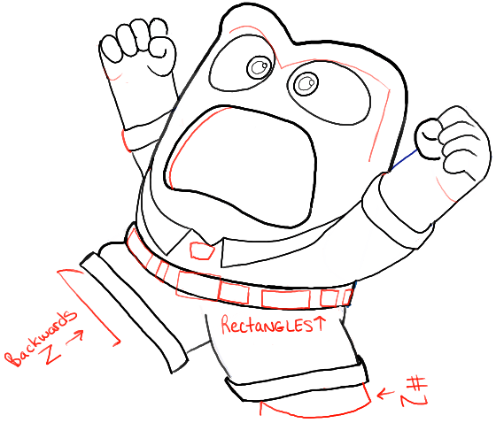 560x478 How To Draw Anger From Inside Out With Easy Step By Step Drawing